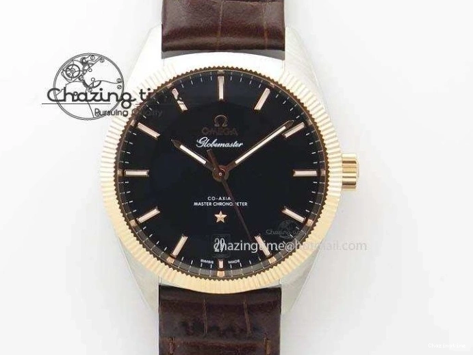 0413 Trendsetting De Ville Power Reserve SS MKF 1:1 Best Edition Blue Textured Dial on Black Leather Strap A 7742